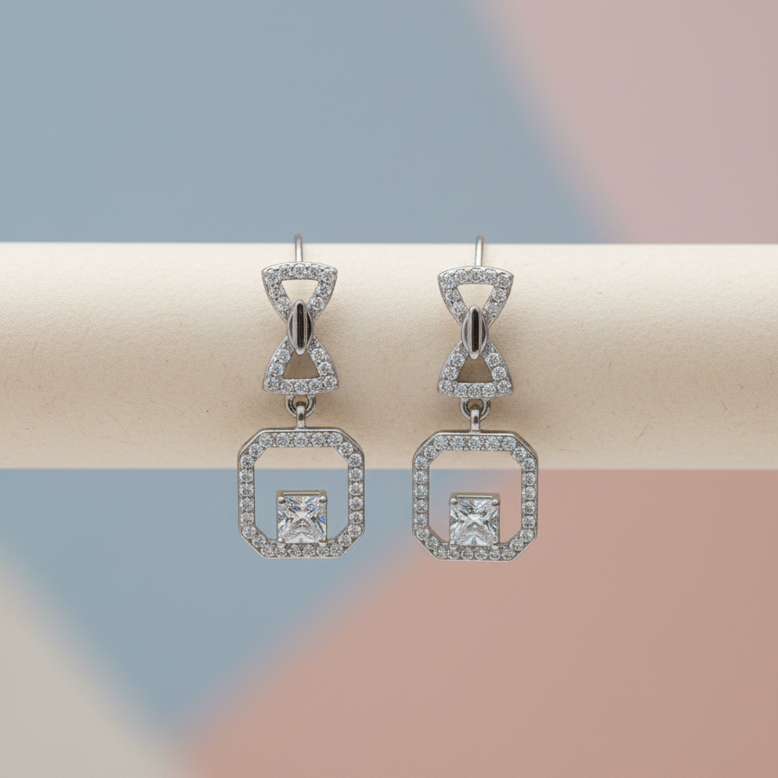 Twinkle Geo 925 Eartops