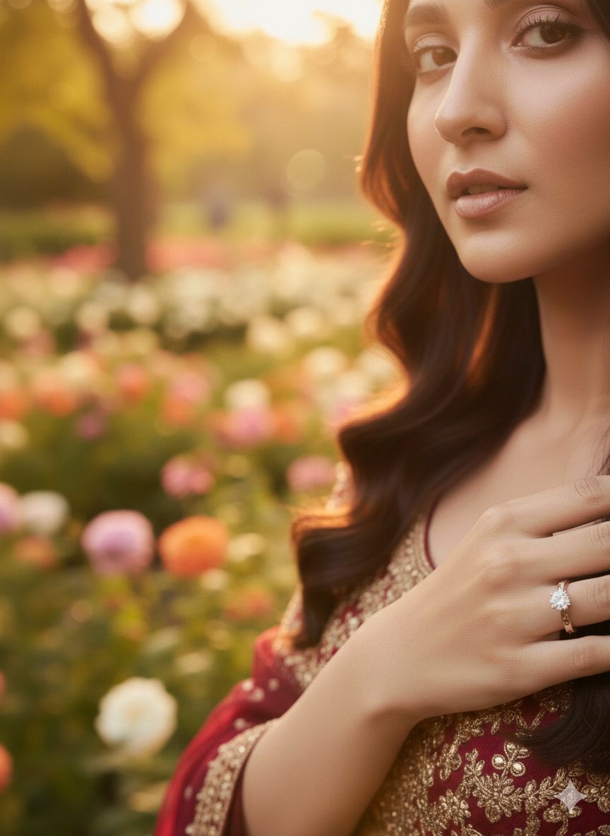 Elegant 92.5 Sterling Silver Ring