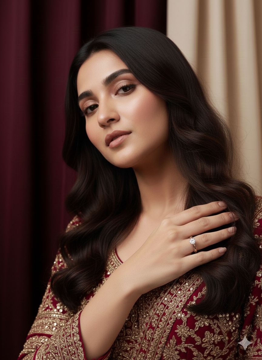 Elegant 92.5 Sterling Silver Ring