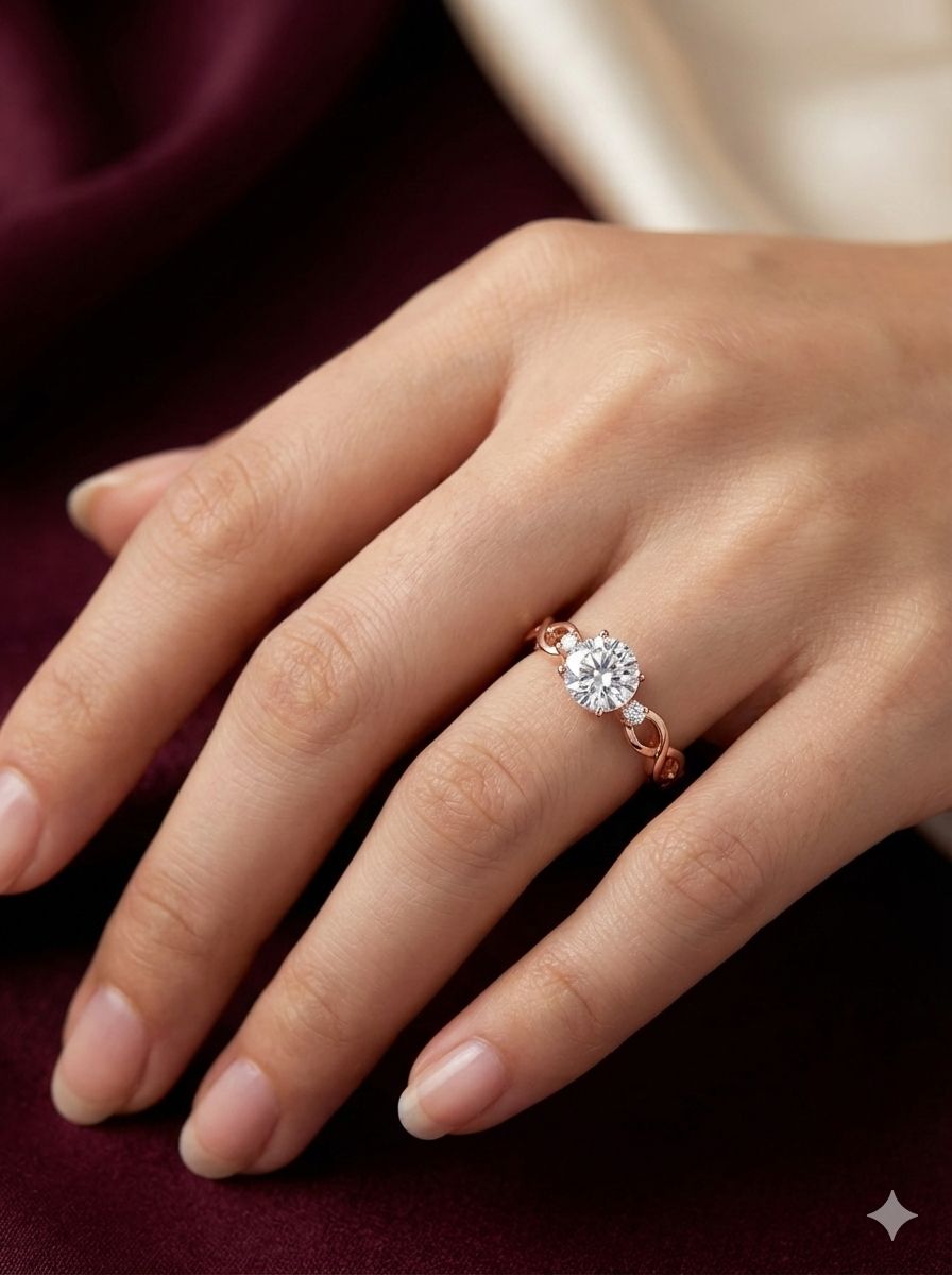 Elegant 92.5 Sterling Silver Ring